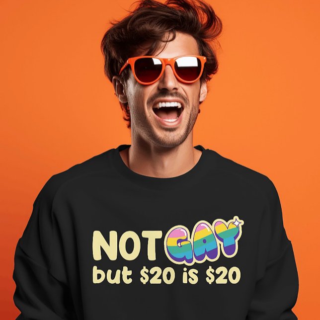 Dark Comedy Cash T-Shirt - Erklärung zu Regenbogen (Von Creator hochgeladen)