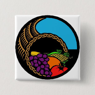 Dark Cornucopia Button