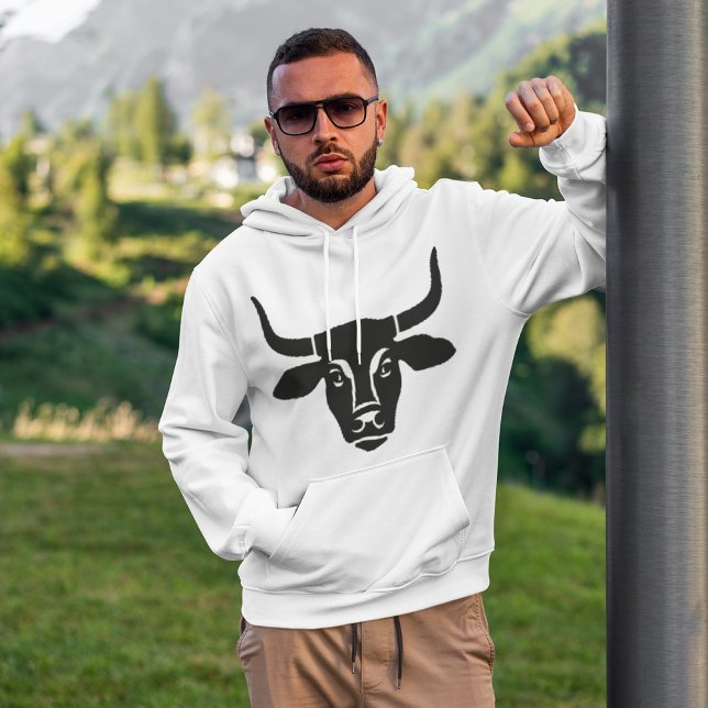 Dark Cow Head Hoodie (Von Creator hochgeladen)