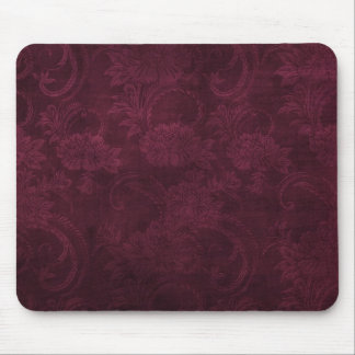 Dark Crimson Gothic Mouse Pad Mousepad