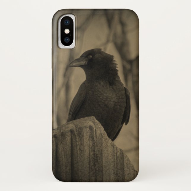 Dark Crow Case-Mate iPhone Hülle (Rückseite)