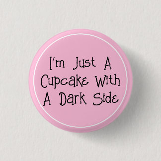 Dark Cupcake Pastel Goth Button