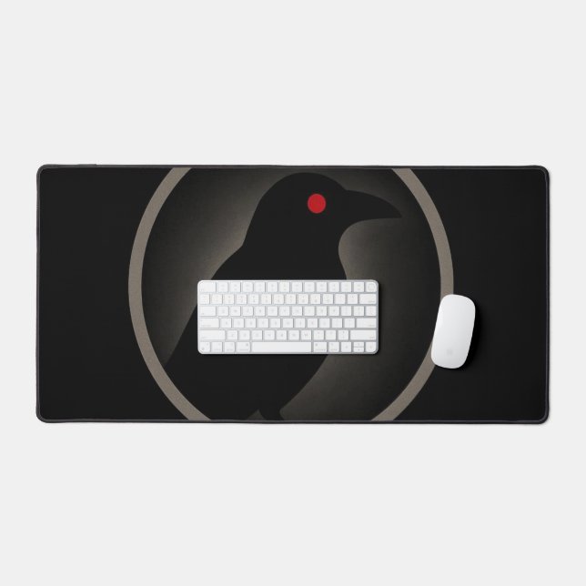 Dark Curiosity Logodesign  Schreibtischunterlage (Tastatur & Maus)