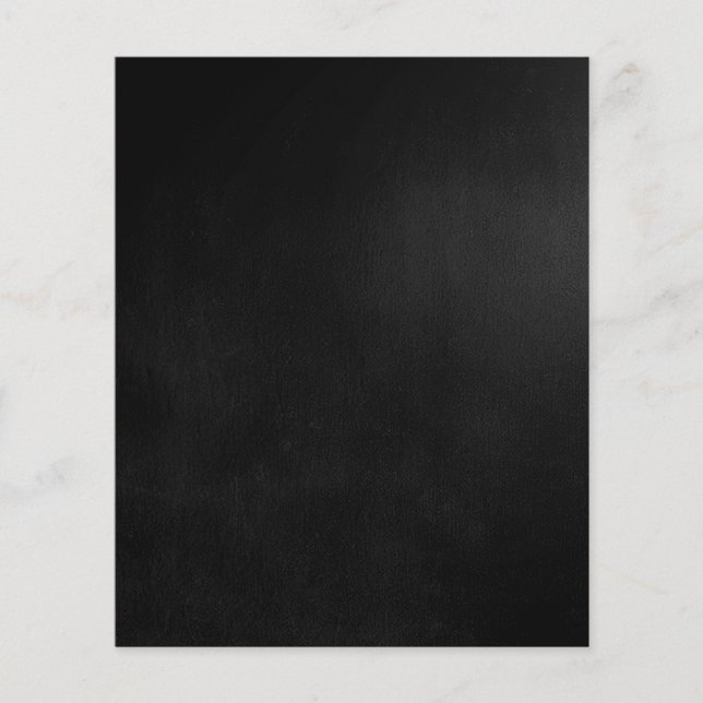 Dark Custom Gray Background Flyer (Vorne)