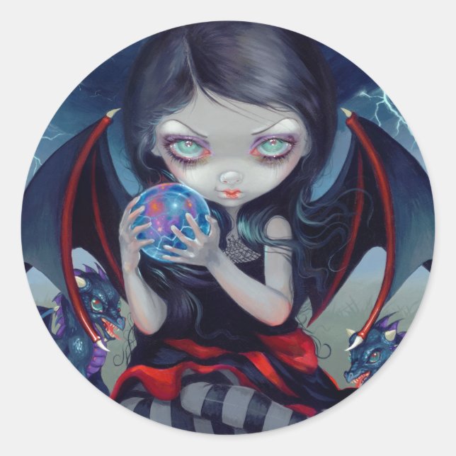 Dark Dragonling Sticker (Vorderseite)