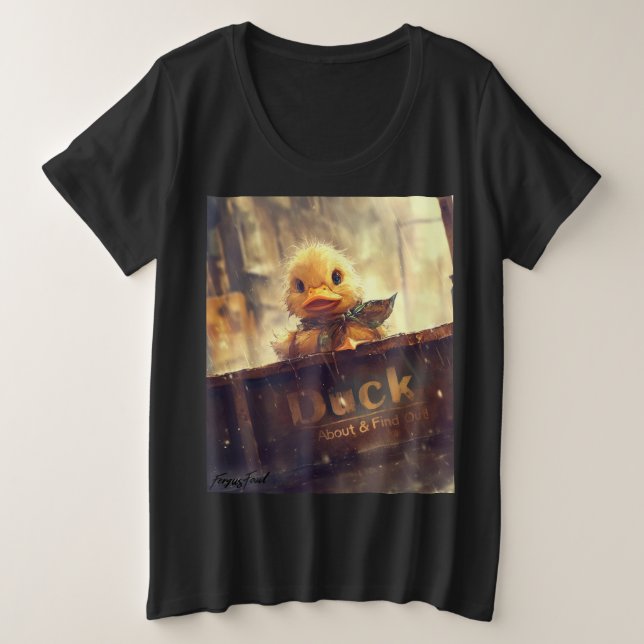 Dark Duck À propos et découvrez plus chemise (Design devant)