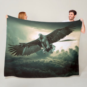 DARK EAGLE FLEECEDECKE
