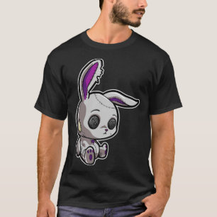 Dark Emo Goth Gothic Rabbit Bunny Doll T-Shirt