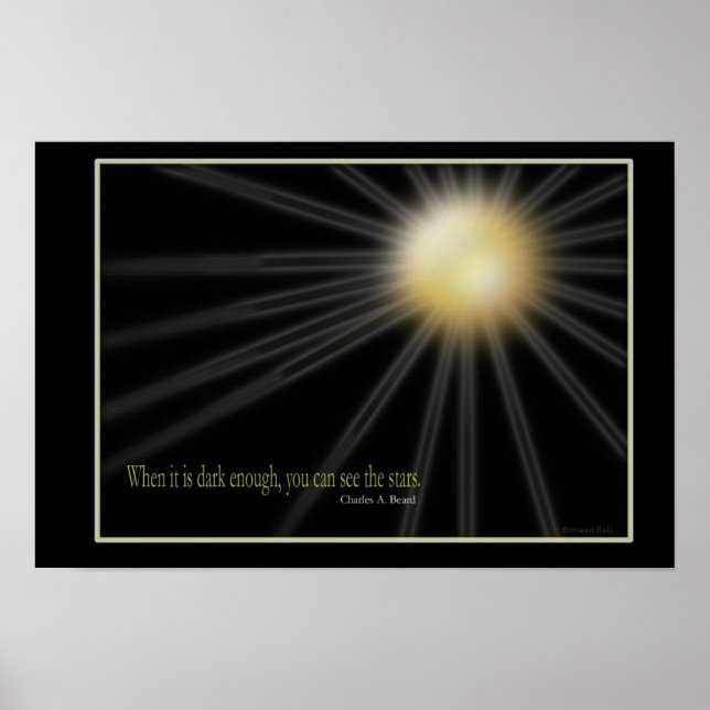 Dark Enough Poster (Vorne)