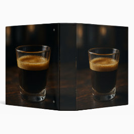 Dark Espresso Elegance | Kaffee-Themenwickler 3,8 Cm Ordner