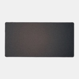 Dark Espresso Grainy Texture Minimalist Schreibtischunterlage