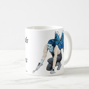 Dark Fairy Gardener Fantasy Art Kaffeemaschine Tas Kaffeetasse