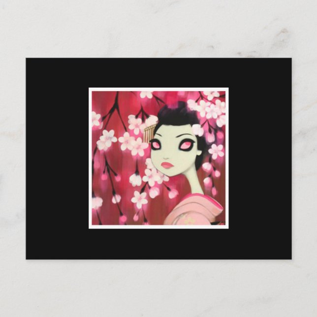 Dark Fairy Tale Character 12 Postkarte (Vorderseite)
