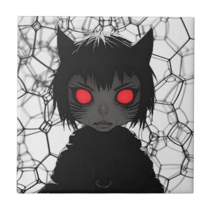 Dark-Fantasy-Anime-Gothic-Keramikfliese Fliese