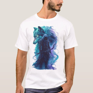 Dark Fantasy Bogenschütze - Elite T-Shirt mit Kapu