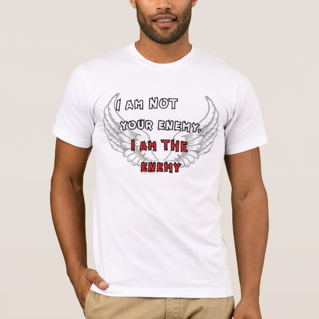 Dark Fantasy Gaming - ich bin der Feind T-Shirt (Vorderseite)