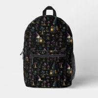 Dark Fantasy Gnome und Mushroom Pattern