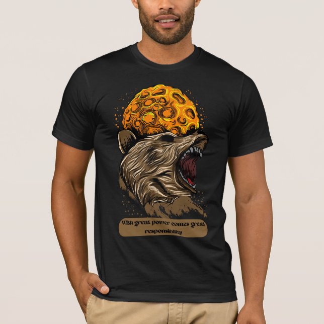 Dark Fantasy Graphic T - Shirt (Vorderseite)