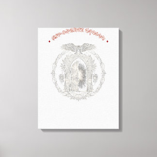 Dark Fantasy Leinwanddruck — Emblem der Broken Tav