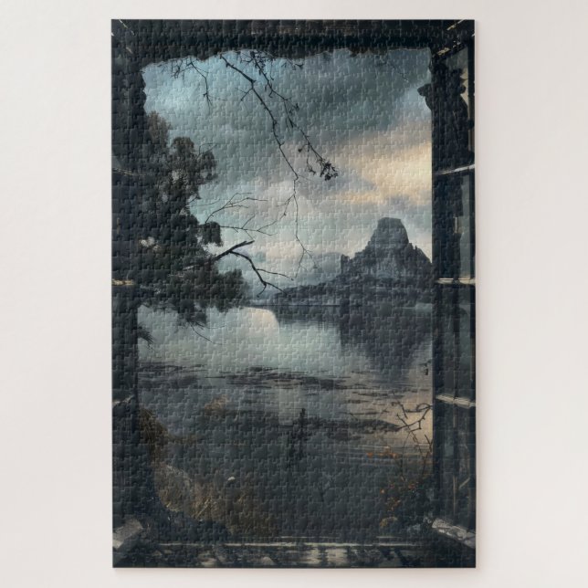 Dark Fantasy World Window View (Vertikal)