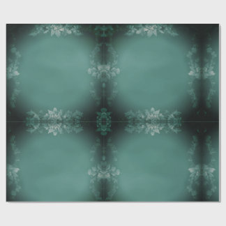 Dark Floral Geschenkpapier