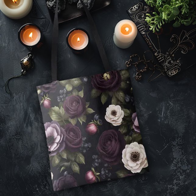 Dark Floral Tasche (Von Creator hochgeladen)