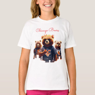 Dark Forest Chicago Bears Maskottchen – Böser Foot T-Shirt