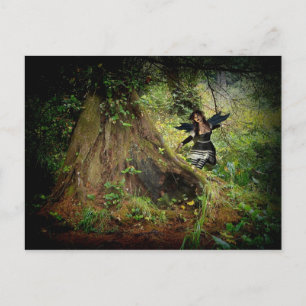 Dark Forest Fey Postkarte