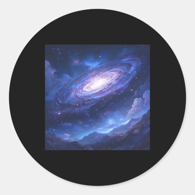 Dark Galaxy Sticker (Vorderseite)