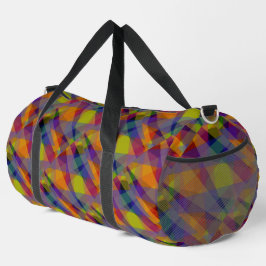 Dark Geometric - Duffel Bag Duffle Bag