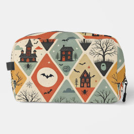 Dark ghost pattern waschbeutel