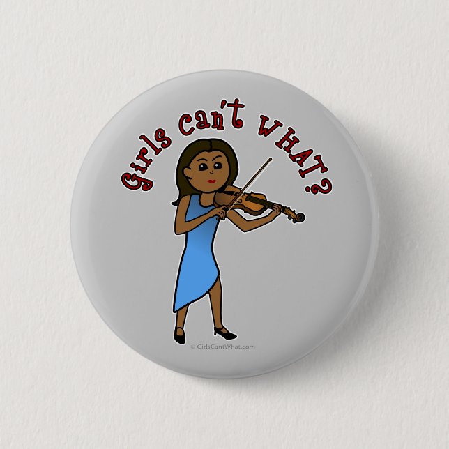 Dark Girl Violine Button (Vorderseite)
