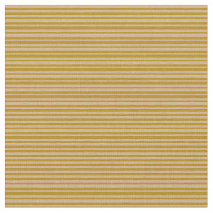 Dark Goldenrod und Tan Muster Stoff