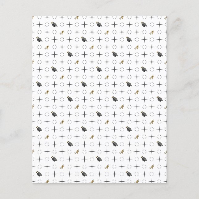 Dark Gray Graduation Caps & Diploma Scrapbook (Vorderseite)