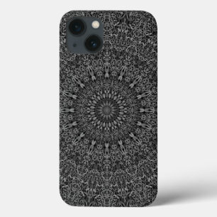 Dark Gray Jungle Mandala Case-Mate iPhone Hülle