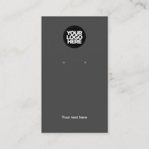 Dark Gray Men verdienen Grafikkarte für das Firme Visitenkarte