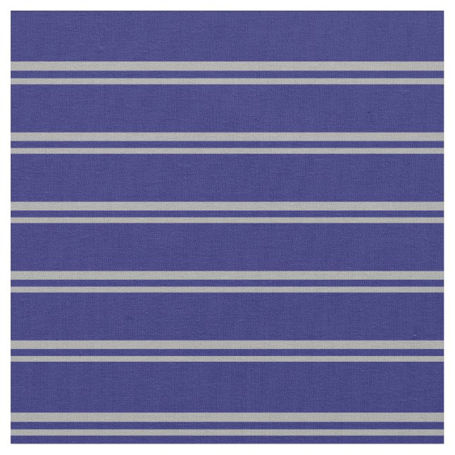 Dark Gray & Midnight Blue Pattern Stoff (Nahaufnahme)