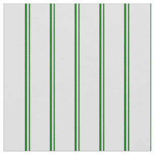 Dark Green und Lavender Lines Stoff