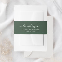 Dark Green Wedding