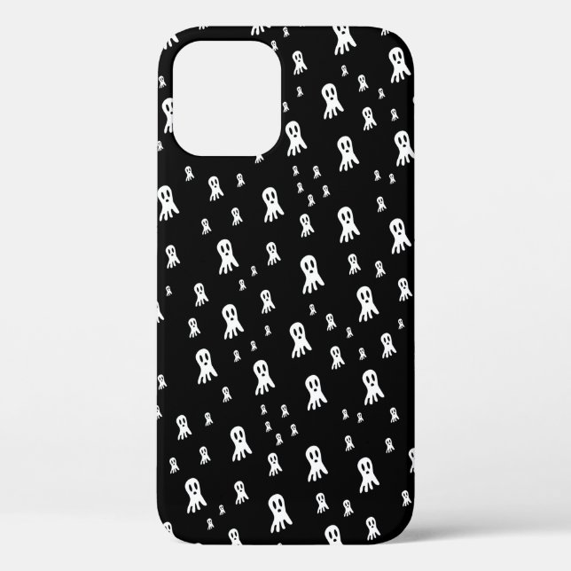 Dark Halloween Ghosts Case-Mate iPhone Hülle (Rückseite)