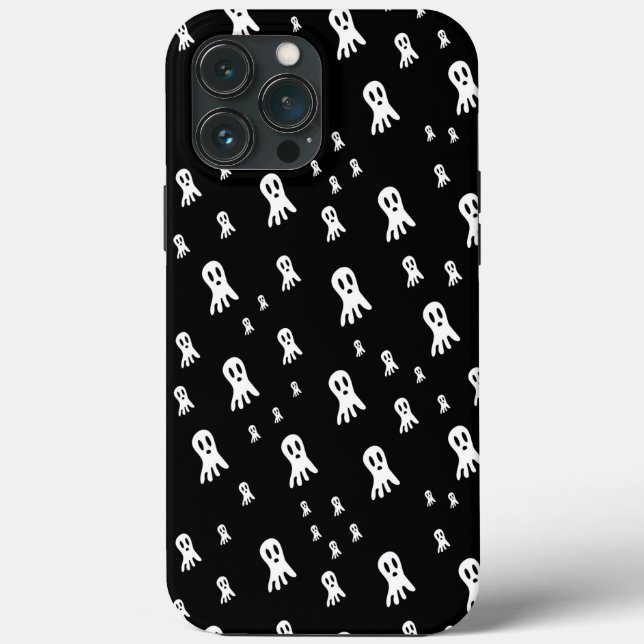 Dark Halloween Ghosts Case-Mate iPhone Hülle (Rückseite)