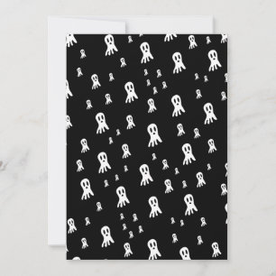 Dark Halloween Ghosts Einladung