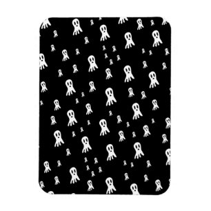 Dark Halloween Ghosts Magnet