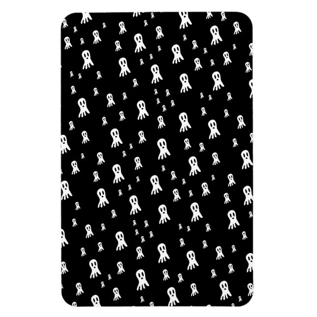 Dark Halloween Ghosts Magnet (Vertikal)