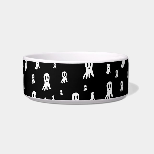 Dark Halloween Ghosts Napf (Vorderseite)