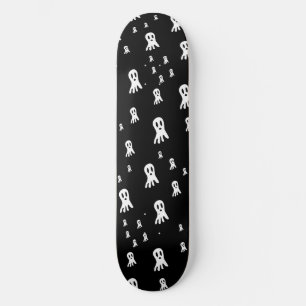 Dark Halloween Ghosts Skateboard