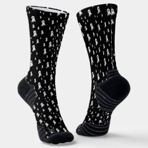 Dark Halloween Ghosts Socken