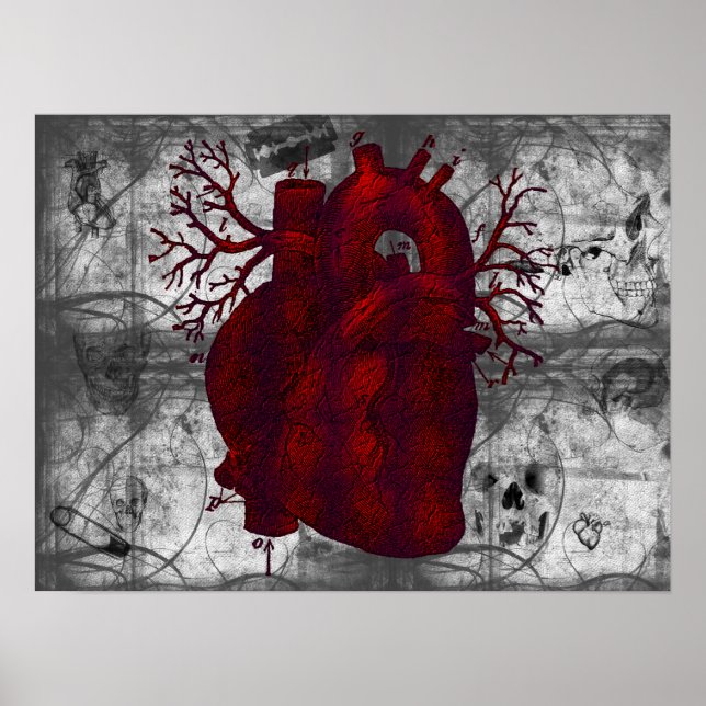 Dark Human Heart Poster (Vorne)