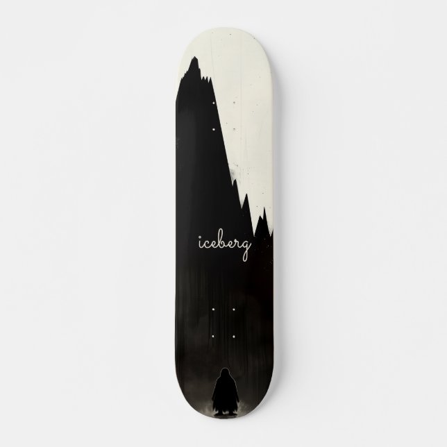 Dark Iceberg Skateboard (Vorne)