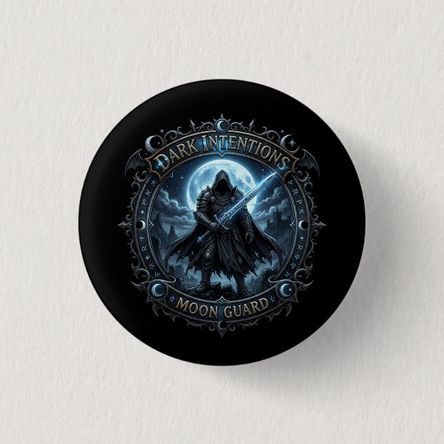 Dark Intentions 2026 Gildenbutton Button (Vorderseite)